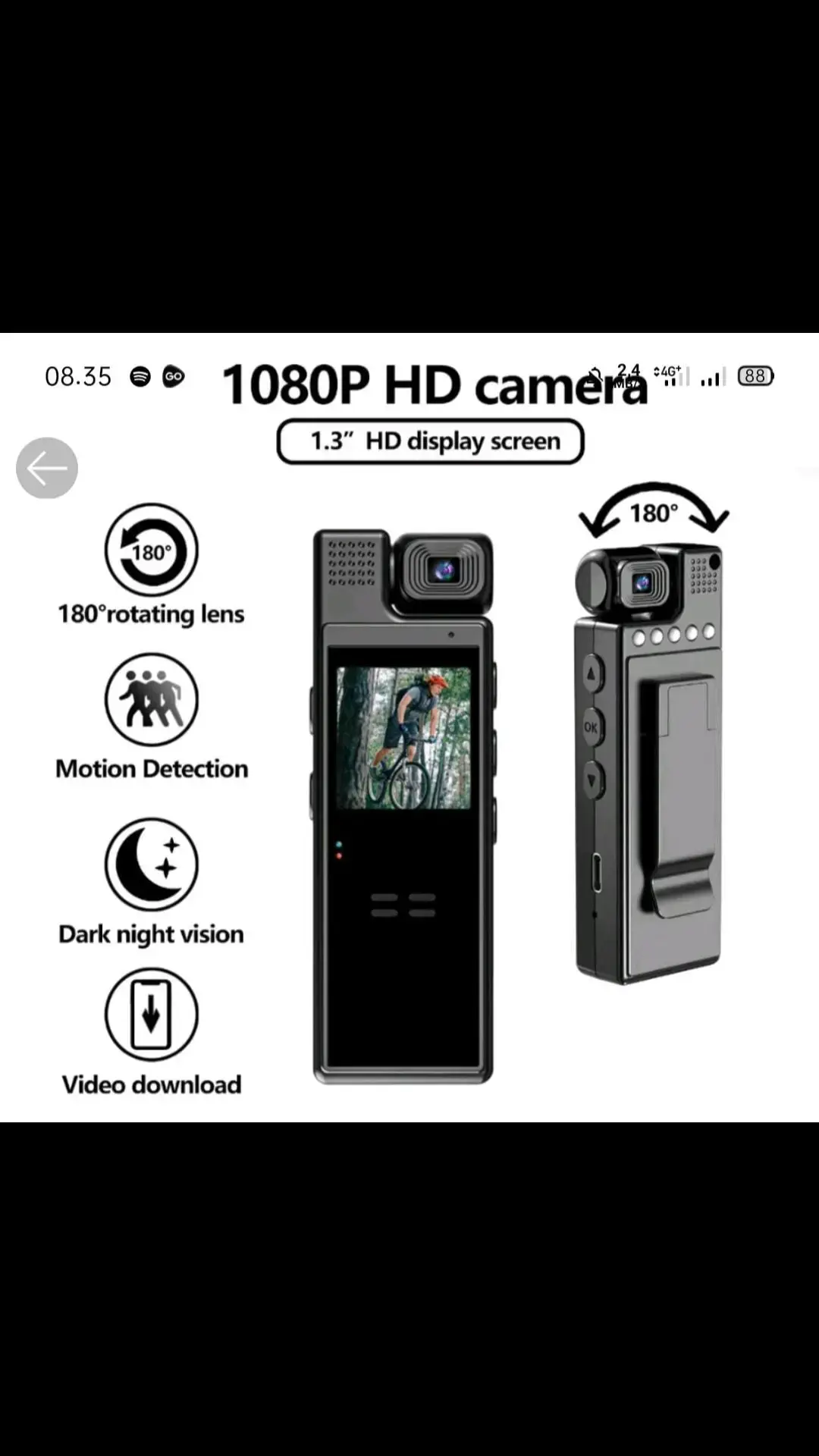 Grand opening barang awal silahkan cek di link barang terbatas ✨✨🎉🎉 Baruan sebelum kehabisan 😇😇😇 Cek HW Kamera Wifi Mini 4K vlog Camera motor Night Vision  HD CCTV Mini Tersembunyi Tanpa Kabel Kecil  Sports Kamera dengan harga Rp199.000. Dapatkan di Shopee sekarang!  https://s.shopee.co.id/40PWwxjpqR #fyp #opening #quotes_night #new #all #toko #gaming #viral #video #backlayerpololinen #shoter 