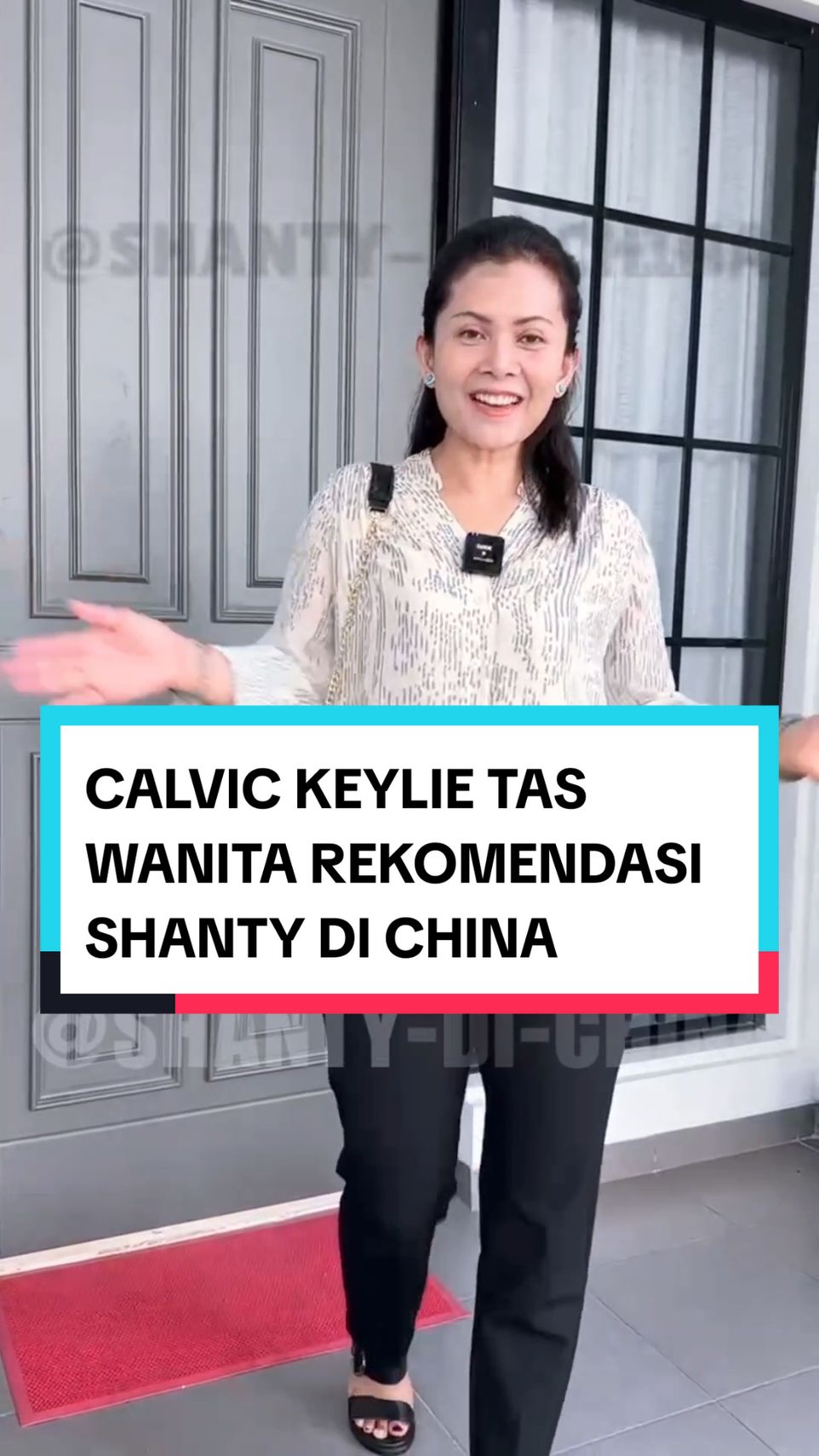 CALVIC KEYLIE TAS WANITA REKOMENDASI SHANTY DI CHINA  DETAIL PRODUK - Bahan : Rajut  - Dimensi : 18x5x10.5 (PxLxT)  - Warna : Black, Black white, Full black, Blue, Pink, White, Grey TAS MODEL TERBARU, STOCK TERBATAS, BURUAN CHEK OUT SEKARANG ‼️#shantydichina #shantytiktok #jakarta #china #indonesia #tas #taswanita #slingbag #tasmodelterbaru #keylie 