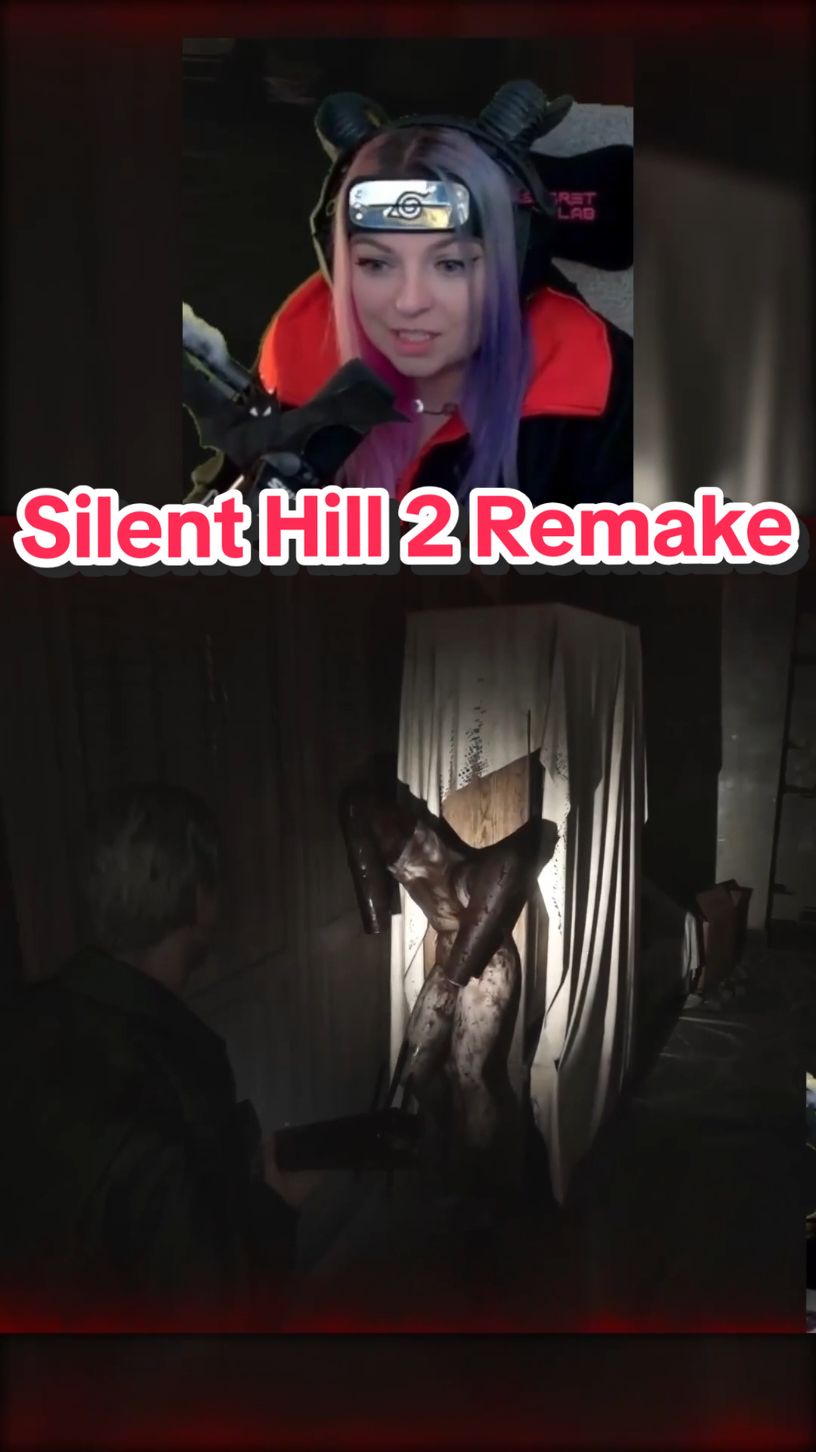 If you haven't had a chance to try the new Silent Hill 2 Remake, I highly recommend! #silenthill2remake #willowleef #horrortok #GamingOnTikTok 