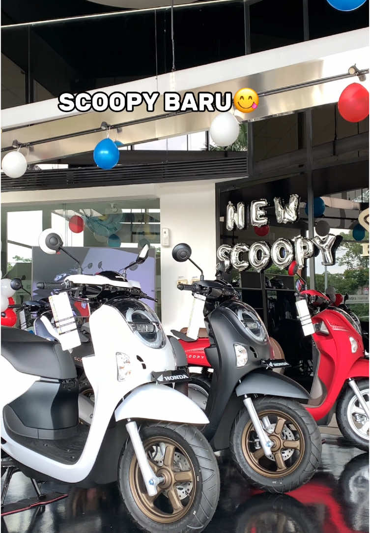 NEW SCOOPY Tahun baru motor baru😍 #scoopy #newscoopy #astramotorbsd #dealerhondamotor #dealerhonda #saleshonda #hondamotor #cingciripit 