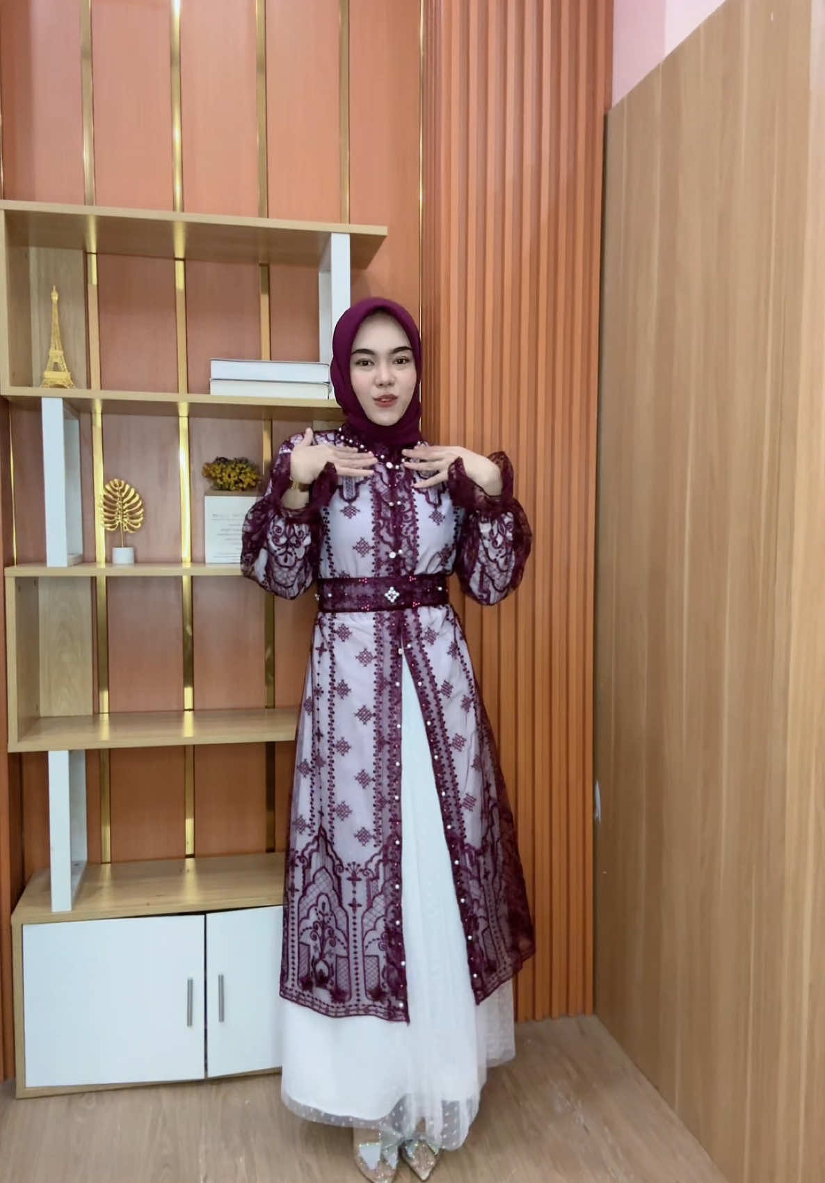 DRESS LEBARAN 2025 #outfitlebaran #outfitlebaran2025 #gamislebaran #fatunhijabs #outerbrukat #gamisceruty #gamiskondangan #outerbrukatviral #gamisbrukat 