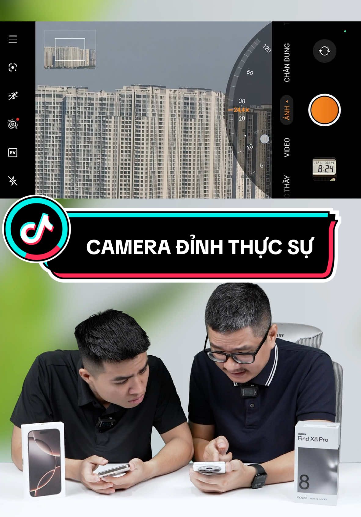 Điện thoại này camera đỉnh thực sự #OPPOFindX8Series #OPPOFindX8  #KhaiPhongNhungVoTan #duongdereview #thanhcongnghe 