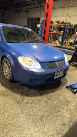 G5 grill and dosnpipe installed #cobalt #pontiac #G5 #supercharged #18 #blue #lowered #exhaust 