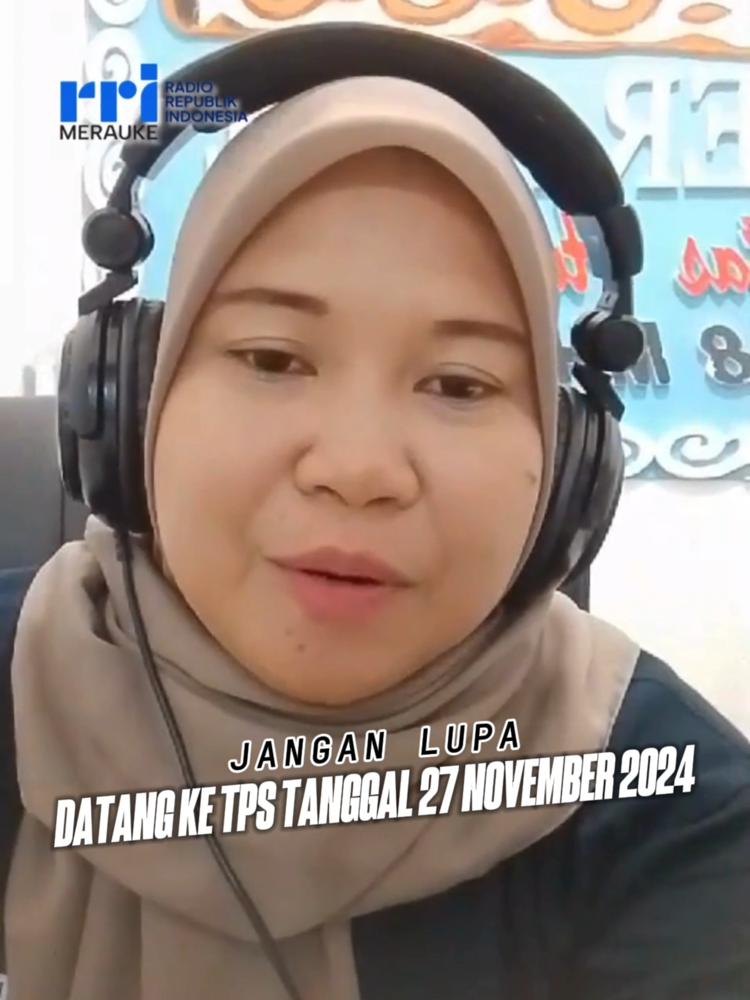 JANGAN LUPA PACE, MACE, ADIK DAN KAKA TANGGAL 27 NOVEMBER 2024 DATANG KE TPS. AYO KITA SUKSESKAN PESTA DEMOKRASI PEMILIHAN KEPALA DAERAH. #rri #rrimerauke #merauke #papuaselatan #pro1merauke #pro2merauke #pilkada2024