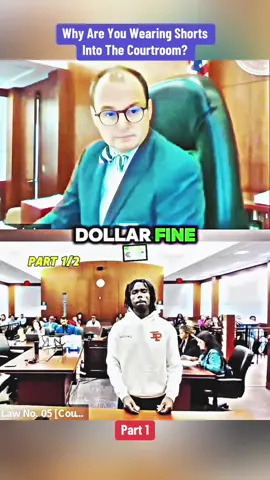 Why Are You Wearing Shorts Into The Courtroom? Part 1 #court #judge #crime #lawyer #fyp #viral_video #usa🇺🇸 