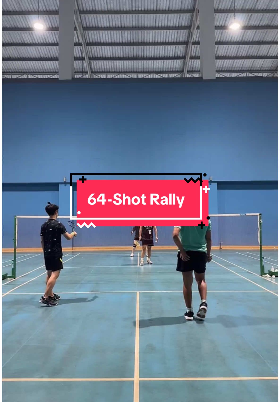 64-Shot Rally 🏸จบแต้มนี้กลับบ้านได้เลย 🥵#ตีแบดให้สนุก #badminton #แบดมินตัน #ตีแบด #กีฬา #sirenbadminton