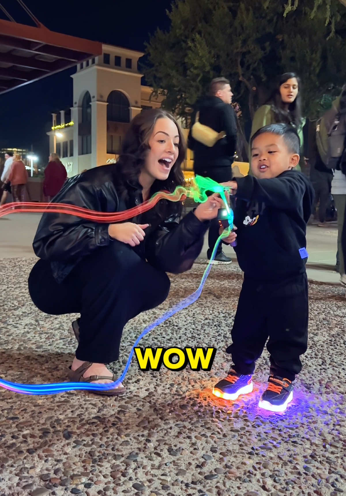 This little boy was the cutest and had so much to say 😍 #satisfying #toys #kidstoys #christmasgift #cute #looplasso 