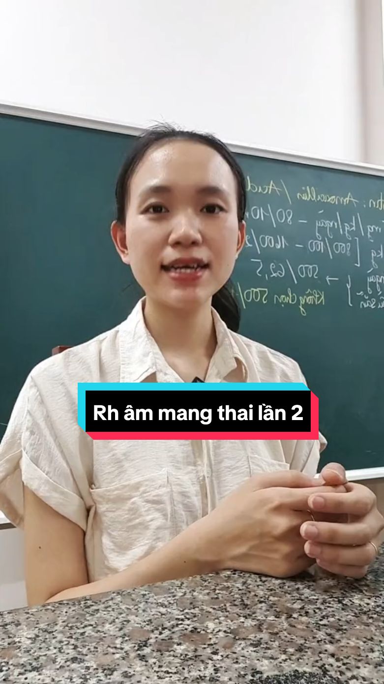 Trả lời @oanhthuy56 gửi bạn một vài thông tin tham khảo về phụ nữ Rh âm mang thai lần 2 #umupna 