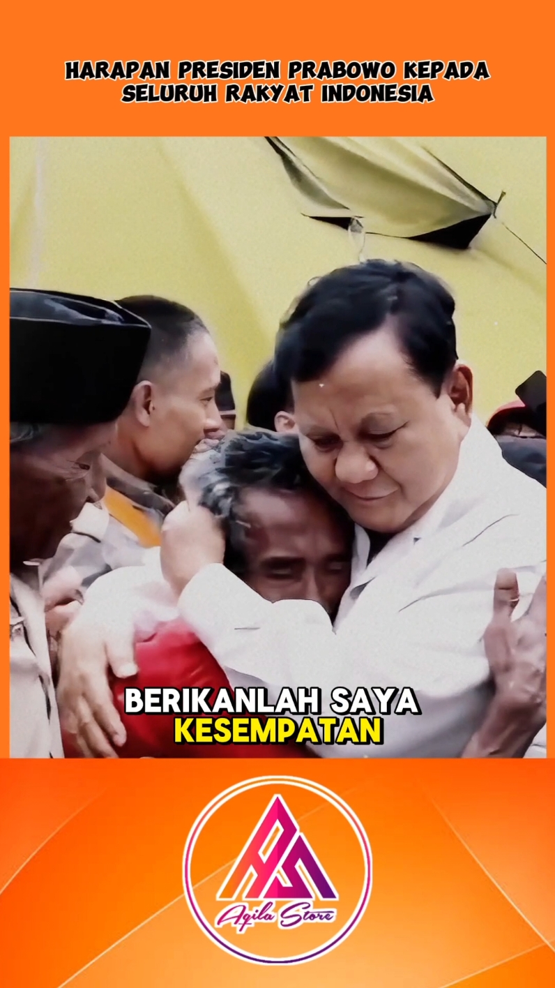 HARAPAN DAN DOA PRESIDEN PRABOWO UNTUK SELURUH RAKYAT INDONESIA #videoviral #prabowo #fyp 