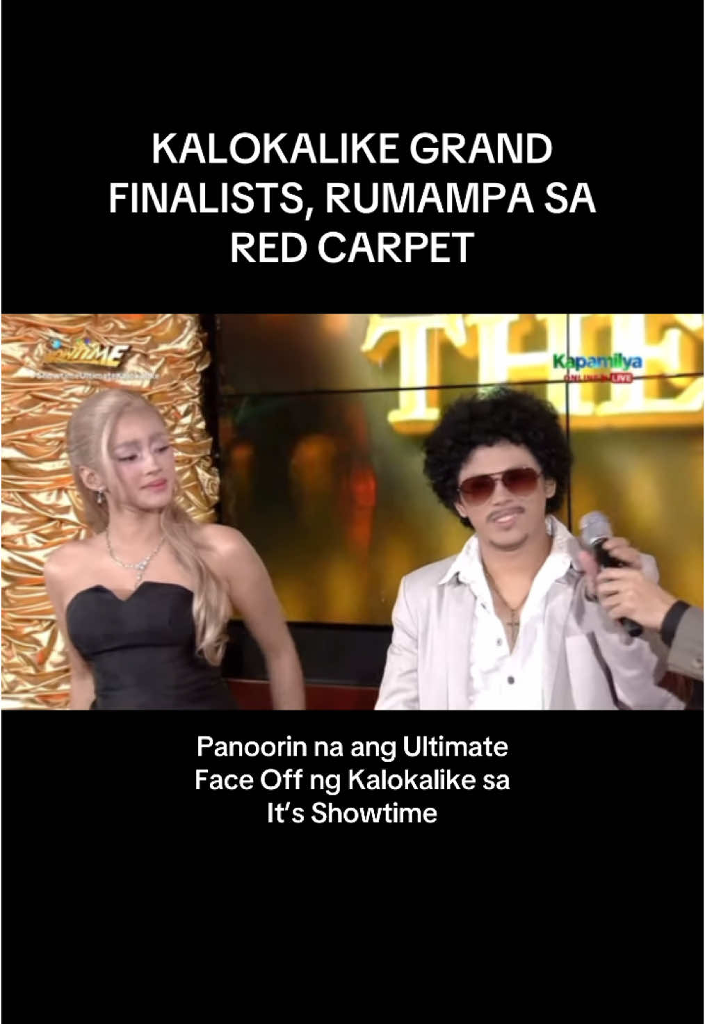 #Kalokalike grand finalists, rumampa sa red carpet! #Showtime #itsshowtime #kalokalike #kalokalikeface4 #abscbn #abscbnpr #kapamilya #fyp #foryou #foryoupage 