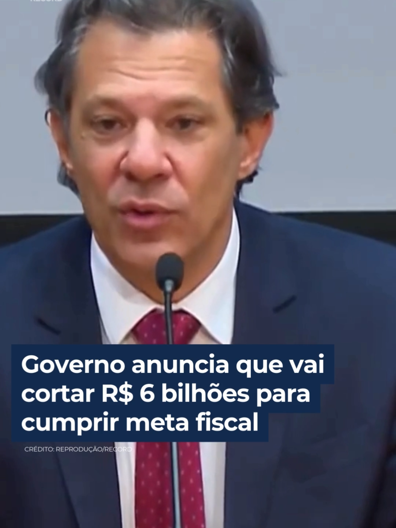 O detalhamento do bloqueio com as pastas afetadas só deve ser publicado na semana que vem #TikTokNoticias #JornalDaRecord #cortedegastos #metafiscal #economia