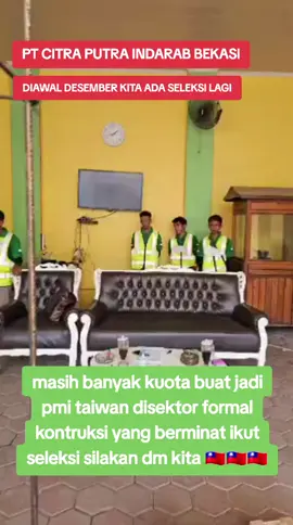 #jobkontruksitaiwan #pmitaiwan🇲🇨🇼🇸 #ptcitraputraindarab 