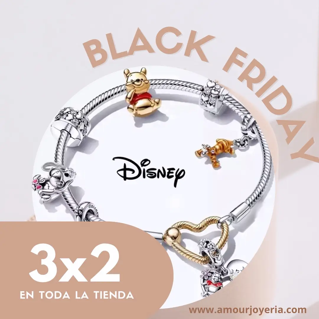 El Black Friday weekend ya llegó. Toda la tienda en línea al 3x2. Llévate tus regalos del intercambio aquí. https://amourjoyeria.com/ #charms #joyeria #blackfriday #ofertas #plata #parati 