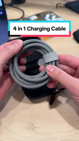 4 in 1 charging cable #charging #usbc #usb #charger #cord #tiktokshopblackfriday #tiktokshopcybermonday 