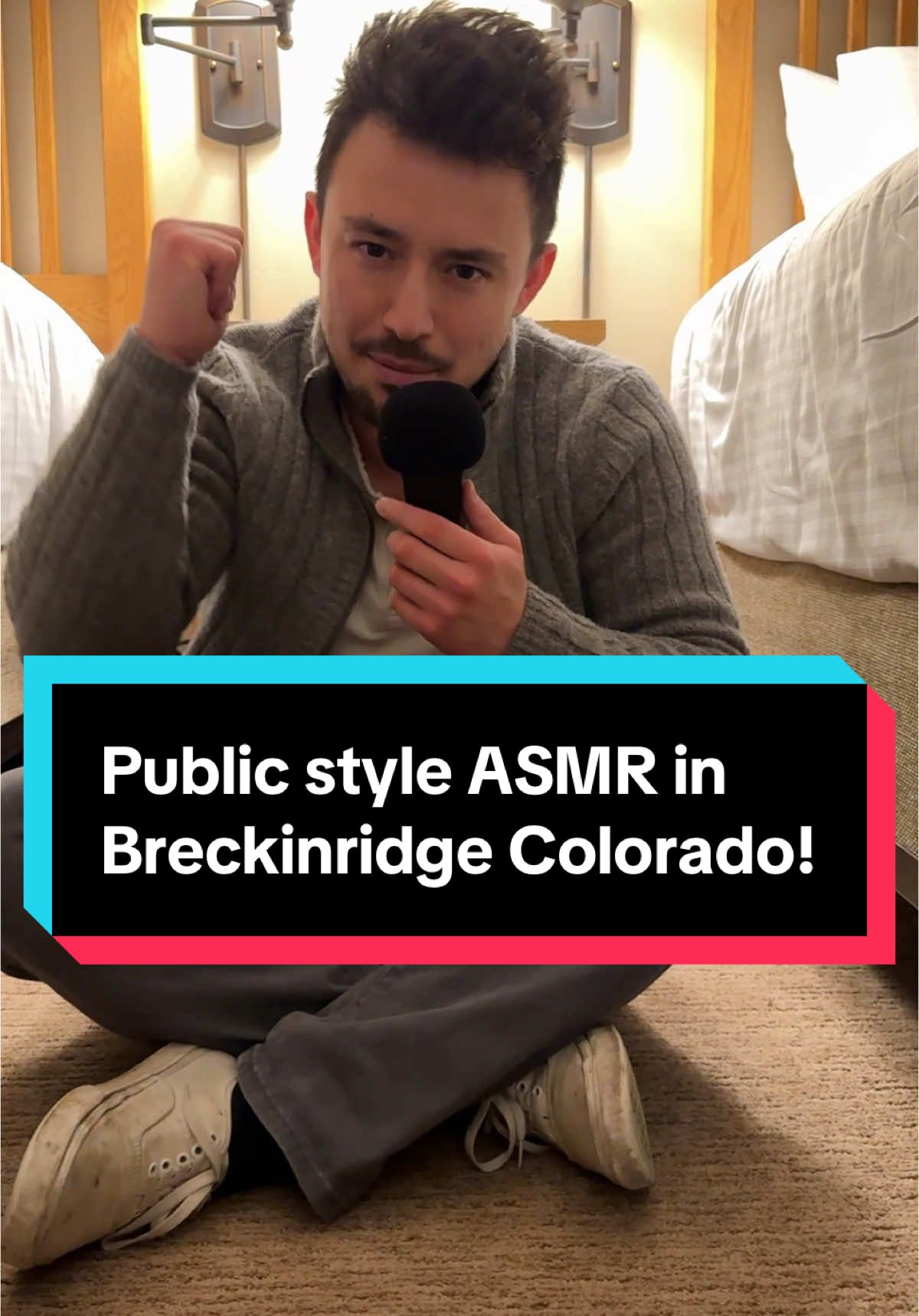 I do ASMR in a Hotel in Breckenridge Colorado! I just went snowboarding here. Love the Rocky Mountains! Have any of you snowboarded or skied?  Check out my most recent YouTube video Tingles, Then SMASH! ASMR at a Rage Room | Breaking Objects with Ultimate Sensitive Sounds! Chair ASMR |Fast ASMR | Aggressive ASMR | Public Style ASMR | Musical ASMR | Tapping ASMR #Asmr #asmrsleep #asmrcommunity #asmrvideo #asmrtapping #asmrrelax #fastasmr #mouthsounds #mouthsoundsasmr #chaoticasmr#asmrsound #asmrvids #asmrvid #asmrroleplay #asmrtingles #asmrtingle #asmrtriggers #tingles #tinglesounds #tinglesasmr #asmrscratching #asmrwhispering #asmrwhisper #inaudiblewhisper#asmrasmr #gibiasmr #personalattention #quickasmr #publicasmr 
