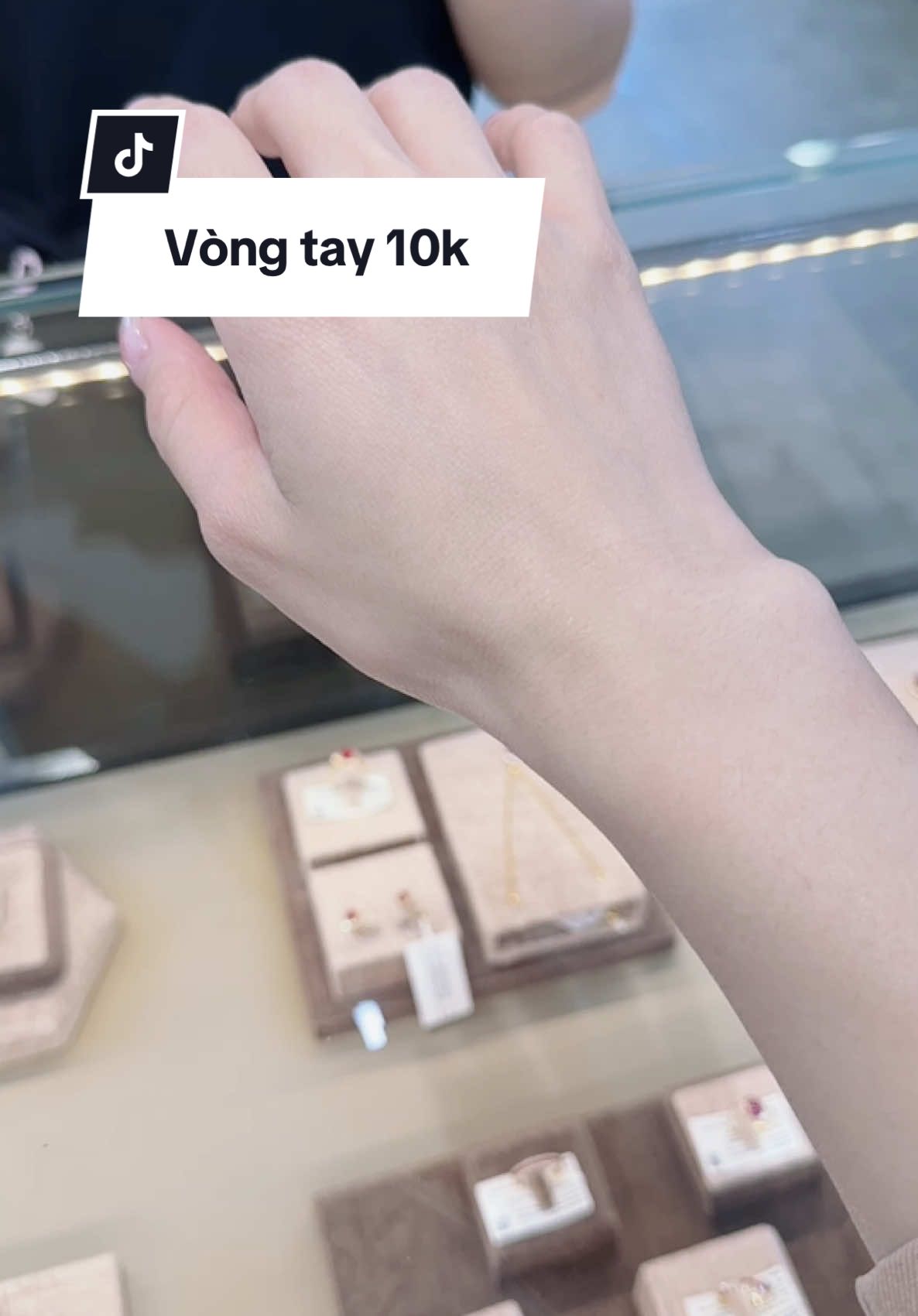 Vòng tay vàng trắng 10k mới #fypシ #PNJ #pnjdnb #fyp #pnjlongkhanh #pnj #outfit #vòngtay 