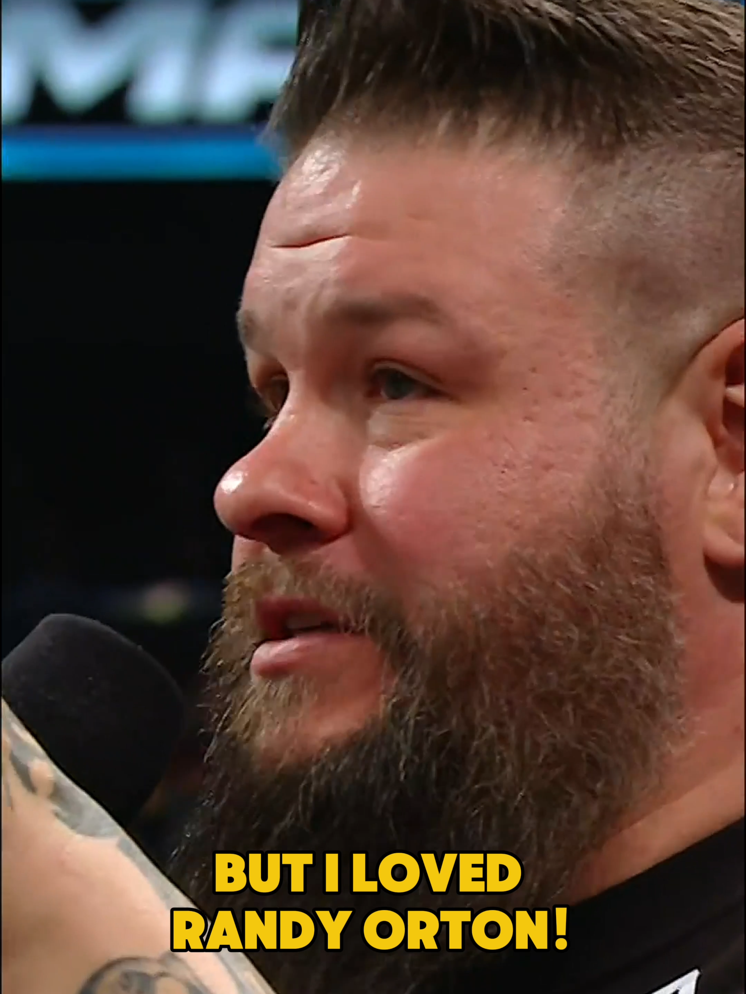 Bro is really speaking with his chest 🗣️ #WWE #CodyRhodes #KevinOwens