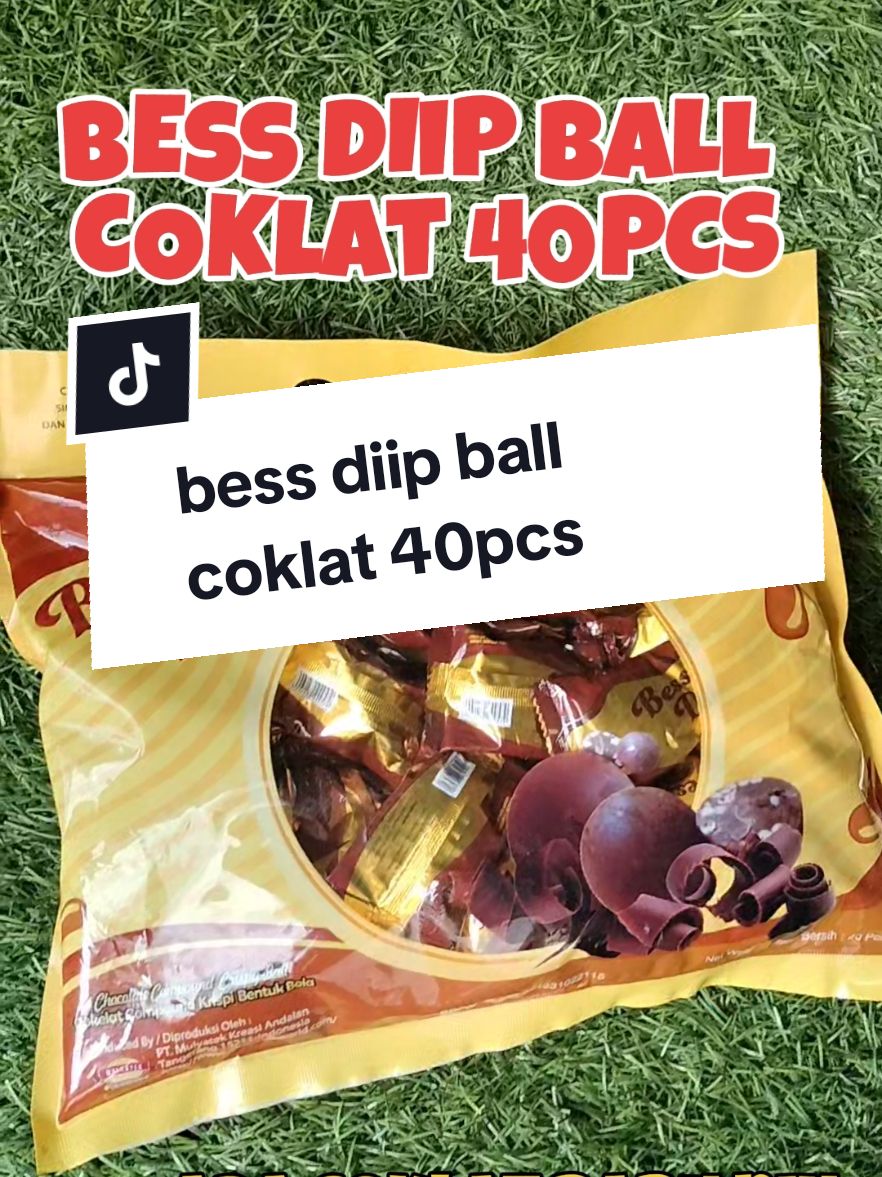 bess diip ball coklat viral isi 40pcs kau bilang cuma temen ngemil nonton tv buruan order selagi promo👇👇 #bessdiip #bessdiipcokelat #coklat #coklatviral #jajanantiktok #makananviral #jajanansd #fypdonggggggg 