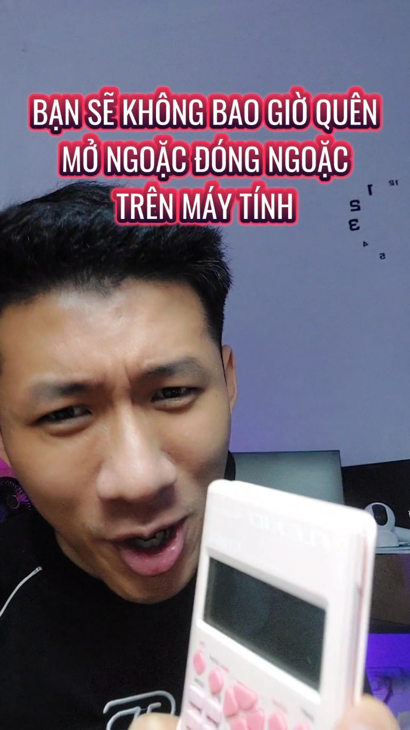 Bạn sẽ không bao giờ quên mở ngoặc đóng ngoặc trên máy tính nữa  #LearnOnTikTok #hoccungtiktok #biquyetdodaihoc #study #casio #flexio 