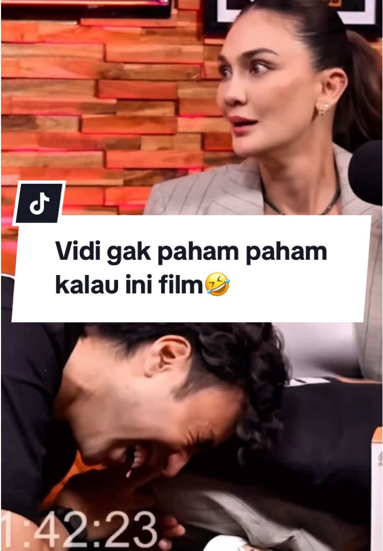 VIDI GAK PAHAM PAHAM KALAU INI FILM🤣 #vidialdiano #deddycorbuzier #lunamaya #podhub #podcastclips 