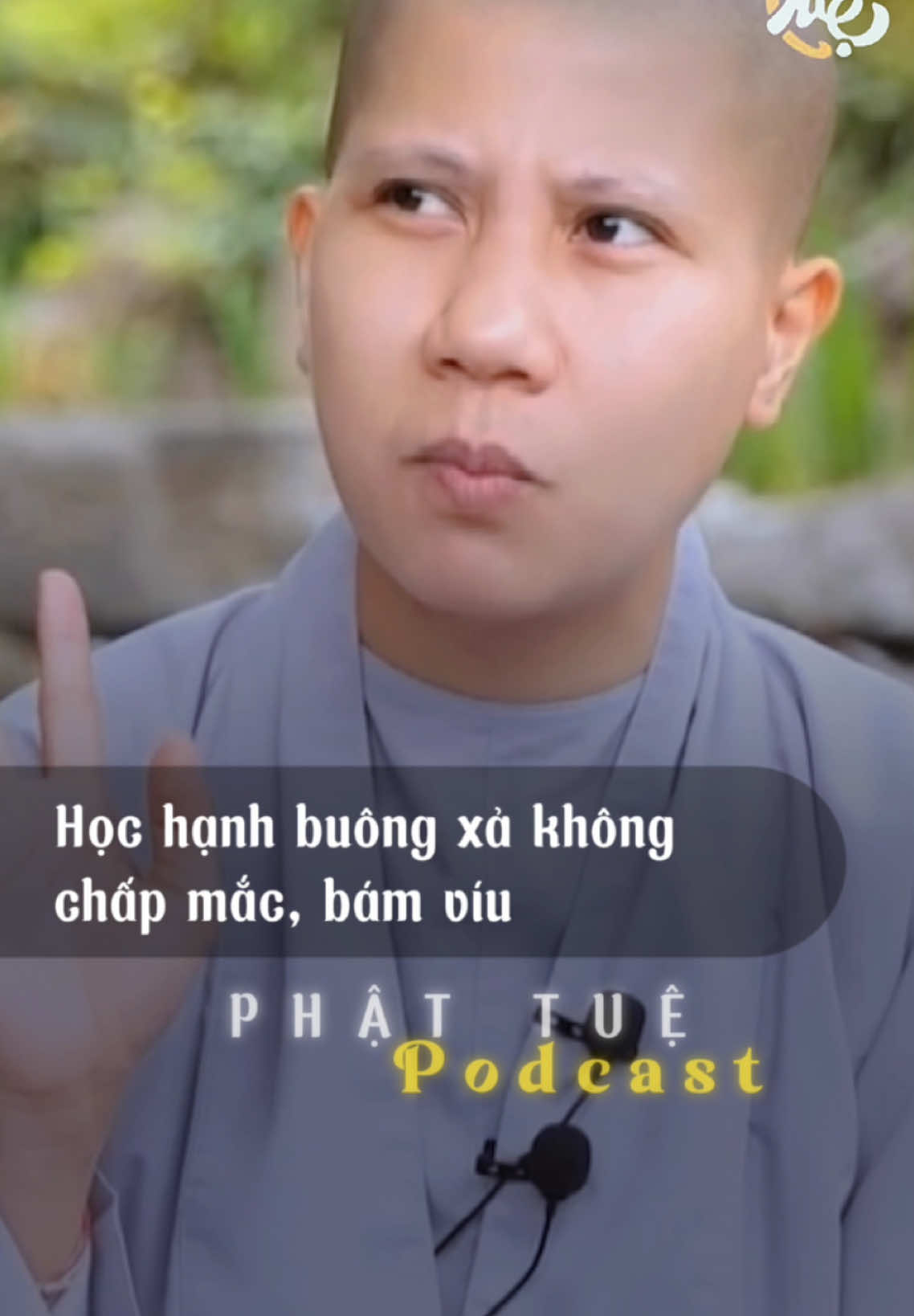 Tựa Pháp: Thanh lọc thân tâm. Kinh Pháp Cú. Phẩm Cấu Uế (Kệ 235-243) Con cầu nguyện xin cho tất cả Chúng Sanh được khoẻ mạnh, an vui và hạnh phúc. Xin cho tất cả Chúng Sanh được nghe và hiểu được chánh Pháp của Phật, con đường tu tập luôn vững chắc sớm ngày được giải thoát, giác ngộ hoàn toàn. Dù sanh về nơi đâu vẫn luôn được thấy Pháp nhiệm mầu. Nam Mô A Di Đà Phật 🙏🙏🙏 “Cám ơn Nhà hàng chay Tuệ tài trợ Logo chữ Tuệ”  #nammobonsuthichcamauniphat  #nammoadidaphat #nammoamidaphat #phattue #thichgiaclehieu #phattuhoaibao #phậttuệ #tuệ #podcastphattue 