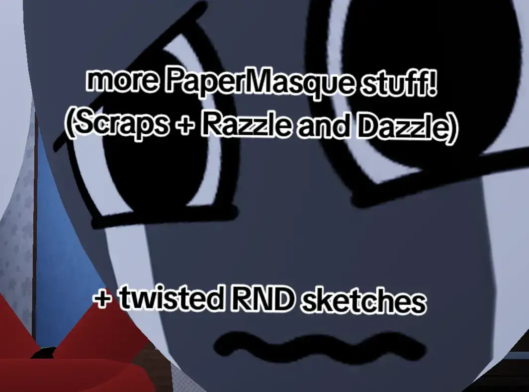 #DANDYSWORLD - #PAPERMASQUE || more of these two(three). they have taken over my mind like a plague Dazzle my beloved. stay strong king - #art #dandysworld #ship #headcanons #otp #rarepair #design #canonxcanon #scraps #razzledazzle 