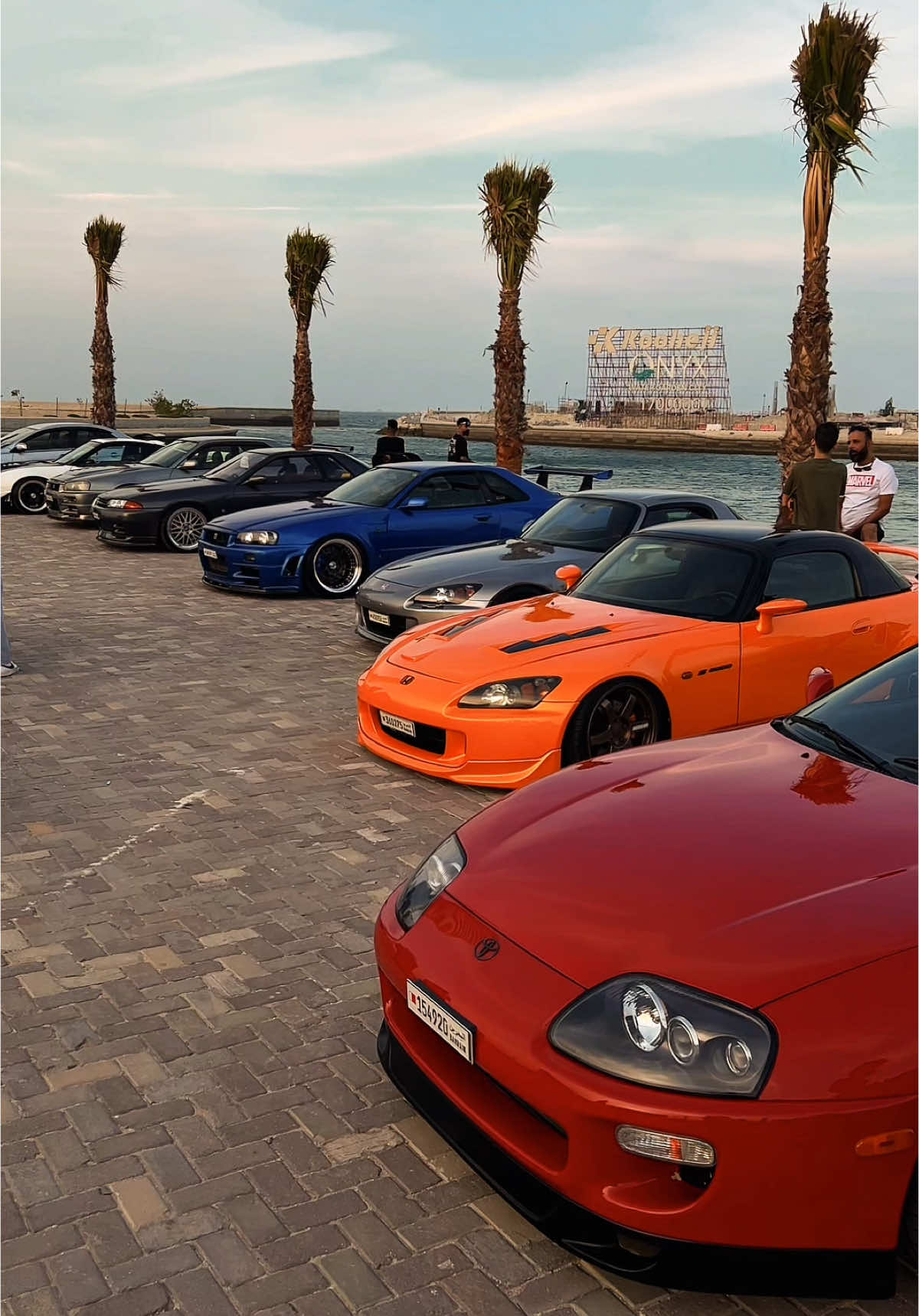Water gadren meeet with the sunset 👌😗 #fyp #fypシ #foryoupage #viral #bahrain 