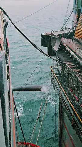 When it's a little bit too windy in the shipyard. Καταιγίδα στο ναυπηγείο. #ship #maritime #shipping #docking #shipyard #floating #engineering #metal #dockyard #industrial #rust #rough #drydock #ship #maritime #rain #fog #wind #windy #storm #rainy #fy #fyp 