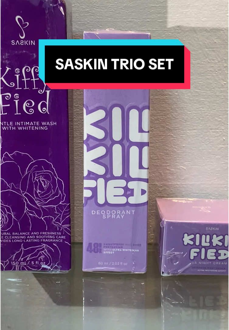 [SASKIN TRIO SET] KILIKI FIED/KIFFY FOED/ NIGHT CREAM 