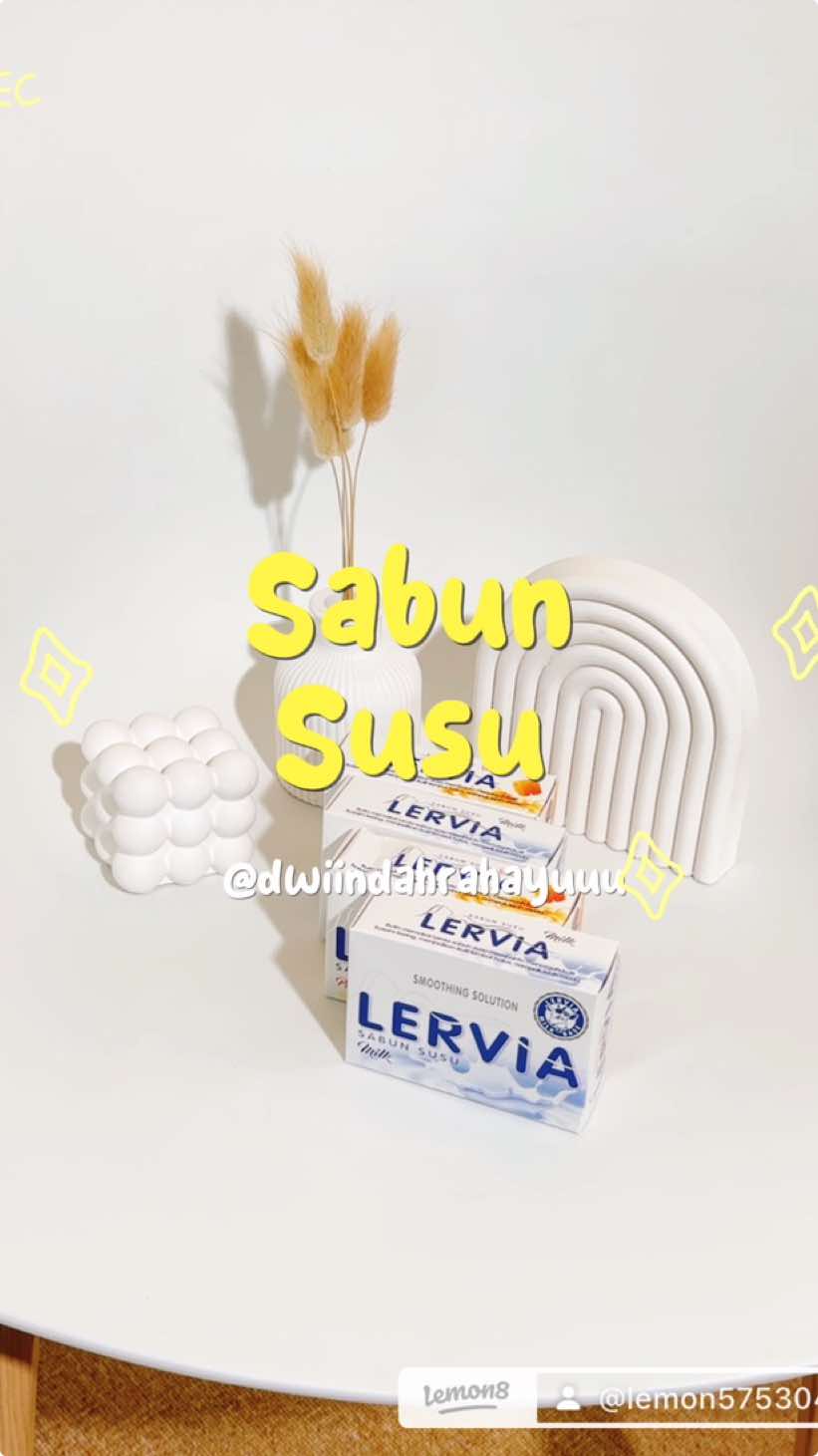 Cobain deb sabun susu ini, bisa membantumu untuk menutrisi kulitmu loh. #sabun #sabunbatang #sabunnatural #sabunpemutih #sabunmandi #lervia #kesehatanbadan #kecantikan #reviewsabun #guncang1212 #promo #gajian #tiktokshop 