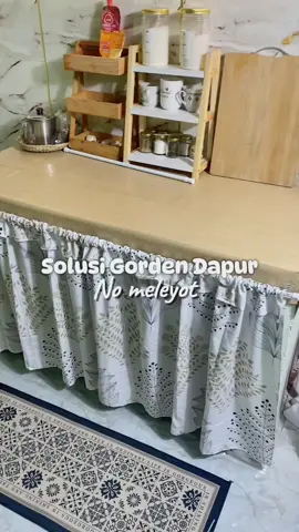 Ga ada lagi gorden kolong meleyot2 karna pake tali ☺️ #gordenmurah #gordendapur #gordenkolongdapur #dapurrapi #dapurestetik #dapurmini #fyp #xybca #viralvideo 