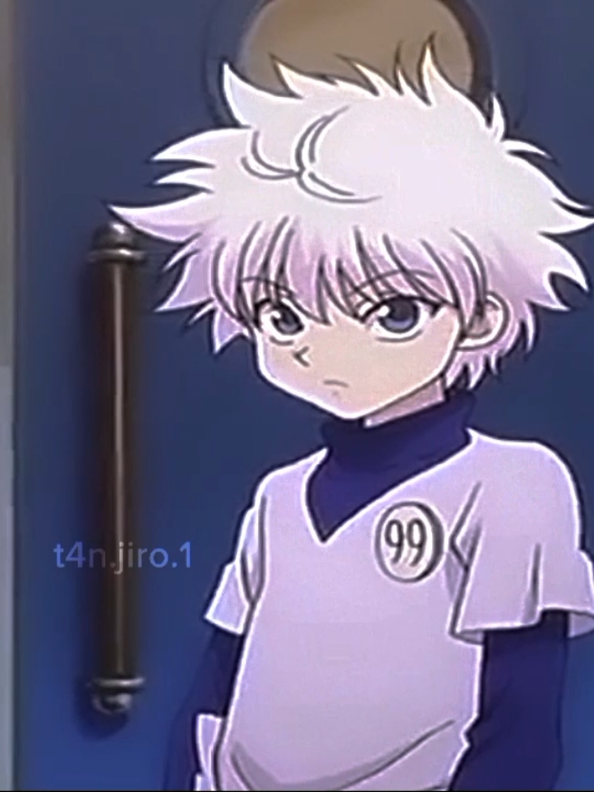 العجوز يتحدى كيلوا في أخذ الكره 🔥😂 #killua #gon #anime #hanterxhanter #animeedit #animes #fyp #foryou 