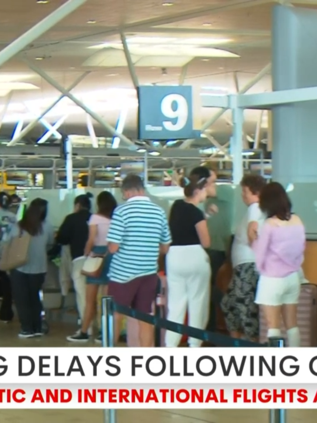 Holidays have been ruined and frustrated passengers left out of pocket after hours-long delays at Brisbane Airport.  It was caused by an outage with check-in software used by a number of major airlines. #7NEWS