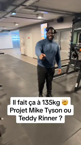 Il fait 135kg les gars 🤣🤯 Projet Mike tyson ou Teddy Rinner ?@jeremie186 
