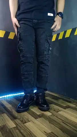 celana cargo jeans panjang pria, #jeans #cargojeans #jeanscargo #outfitcargo 