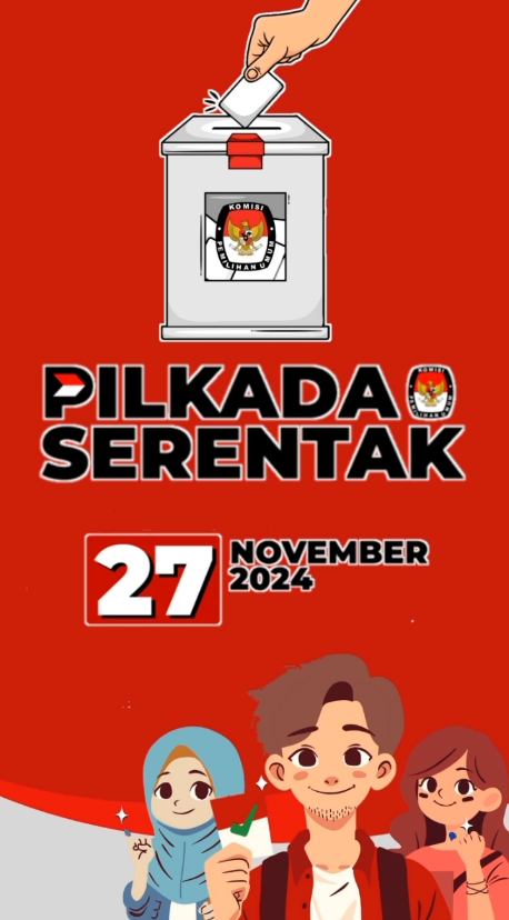 jangan lupa 27 november 2023 #fyp #foryou #pilkada #pilkadaserentak2024 #pilkadaserentak #pilkada2024 #pemilihankepaladaerah #pilgub #pilgub2024 #pemilu #pemilu2024 #pilgubjakarta #lewatberanda #foryoupage #fypage #fypindonesia #temanmemilih #kpumelayani #pemilihanumum #kepaladaerah #gubernur #trending #viral #vibes #november #november2024 #27november2024 #tiktok #tiktokindonesia #news #kpu #tps #kpps2024 #komisipemilihanumum #suararakyat #tiktoktrending #tiktokviral #reels #jakarta #indonesia #idn #🇮🇩 