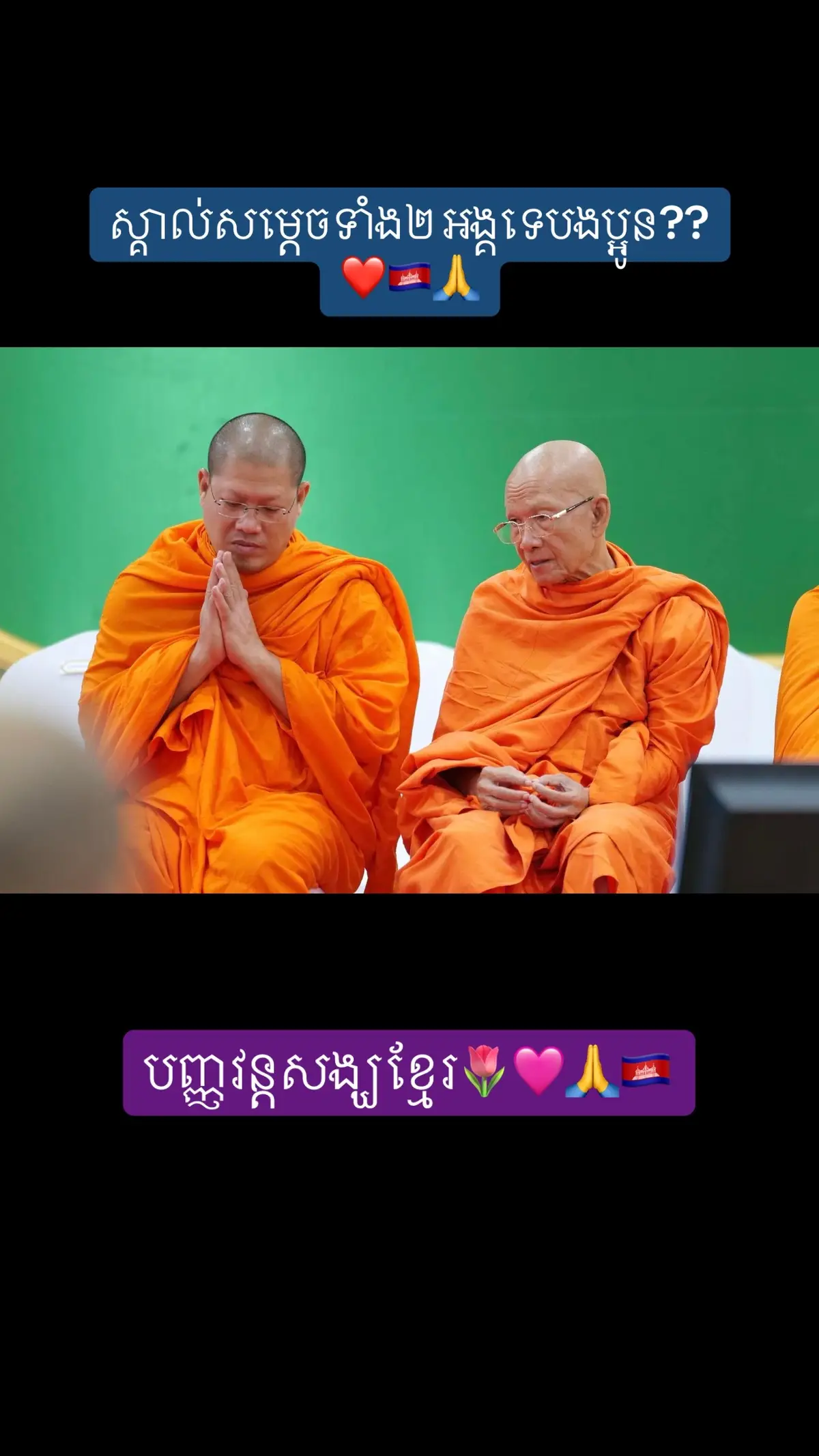 ស្គាល់សម្ដេចទាំងអង្គទេបងប្អូន?? 🌷🙏❤️🇰🇭#នរិន្ទរង្សីពិជ័យចិត្របុត្រ #ទូកង_កម្ពុជា_យើង #សមាគមហ្វាពន្លឺសិល្បៈ #សម្ដេចពិនសែម 