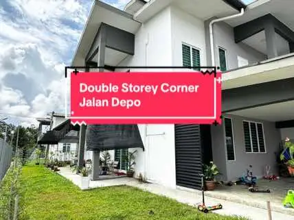 Double Storey Terrace Corner for Sale (Bumi Lot) Located at Jalan Depo, Off Jalan Tun Abdul Rahman Yaakup Selling price RM750,000 negotiable  Land size 9.25points Title issued- leasehold 60 years, expiring on 2077 4 bedrooms 3 bathrooms  Furniture including: - Aircond  - All Ceiling fan  - Fridge  - Dining table set  - Kitchen cabinet - Master bedroom-full set king size bedframe and mattress  - Bedroom 1- full set Queen size bedframe and mattress  - Ground room- full set queen size bedframe and mattress  - Wardrobe  - Dressing table Shazliza Azzyya 𝑅E𝑁36062 019-2043032 𝑇𝘩𝑒 𝑅𝘰𝑜𝘧 𝘙𝑒𝘢𝑙𝘵𝑦 𝑆𝘥𝑛 𝐵𝘩𝑑[𝘌(1)1605]