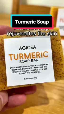 Transform your skincare routine with the Turmeric Lemon & Kojic Acid Brightening Soap Bar! This natural daily cleanser helps reduce dark spots, fight acne, and exfoliate gently. The moisturizing soap set includes soap saver bags for added convenience—perfect for glowing, healthy skin! #BrighteningSoap #turmericsoap #NaturalSkincare #AcneCare #DarkSpotRemover #GlowUp #tiktokmademebuyit #blackfridaysale 