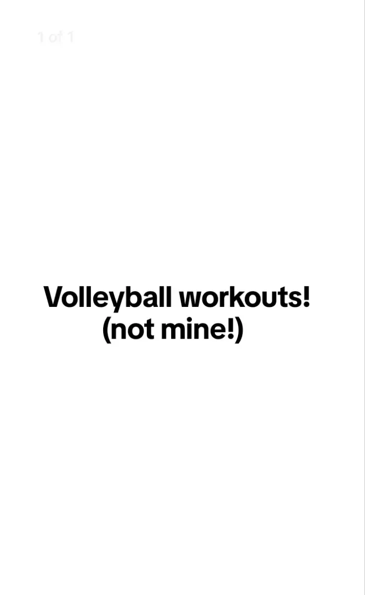 Volleyball workouts!#volleyball #viral #fyp #volleyball2024 #volleyballworkouts 