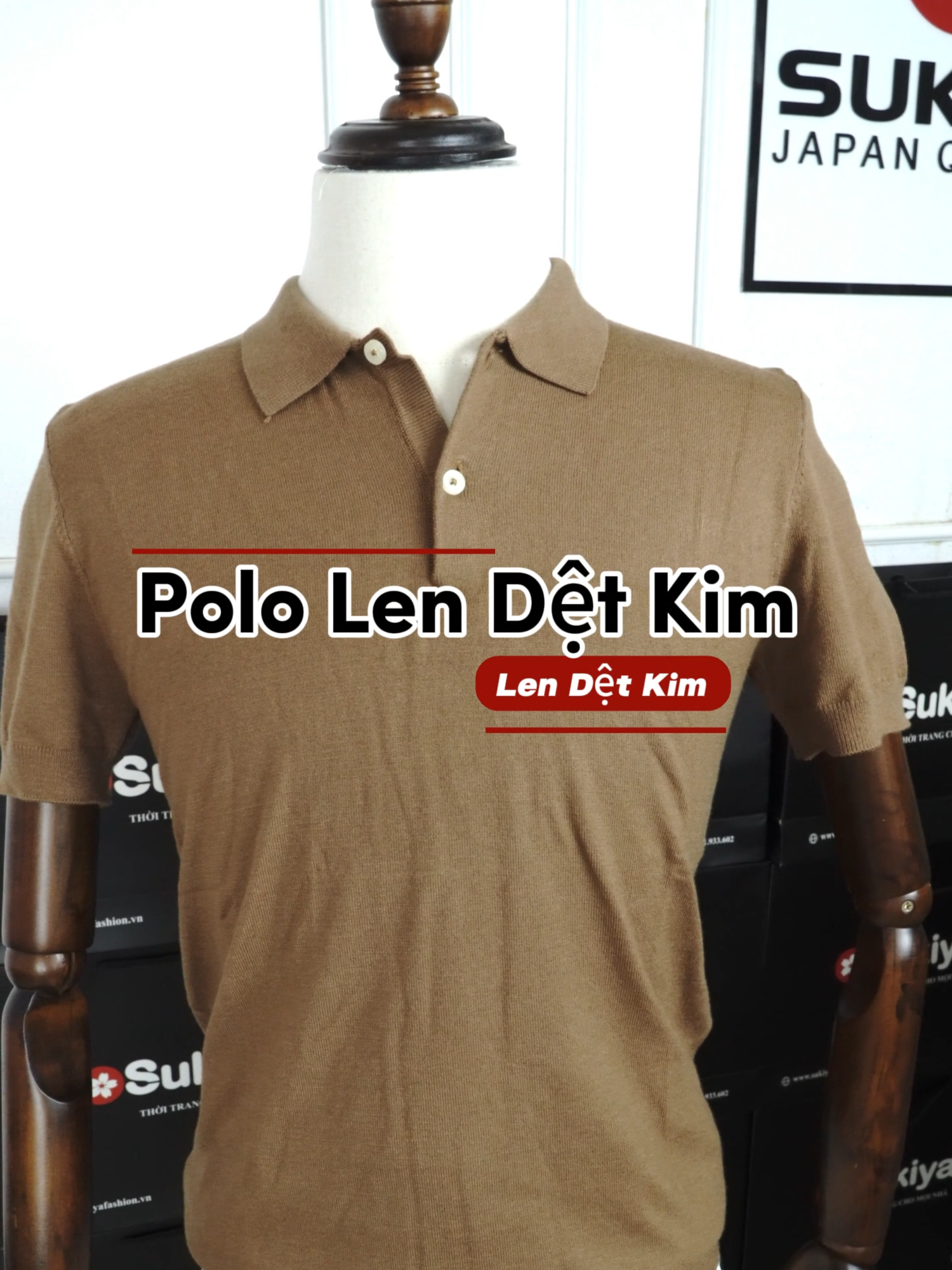 Polo len Dệt Kim ( Outfit 175) #aolennam #sukiyafashion #xuhuong2024 #aosweater#aolennamcolo #aolenmuadong #aolennu #xuhuong #viraltiktoks #aolensukiya