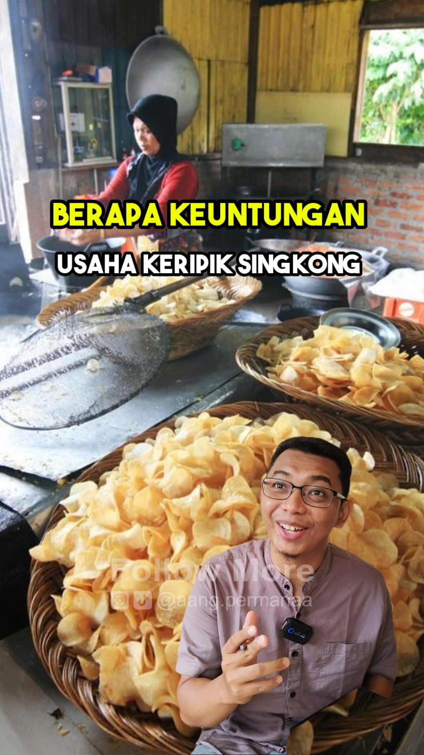 keuntungan usaha keripik singkong #bisnisonline #hpp #tipshisnis #strategimarketing #marketing #tipsbisnis #umkm 