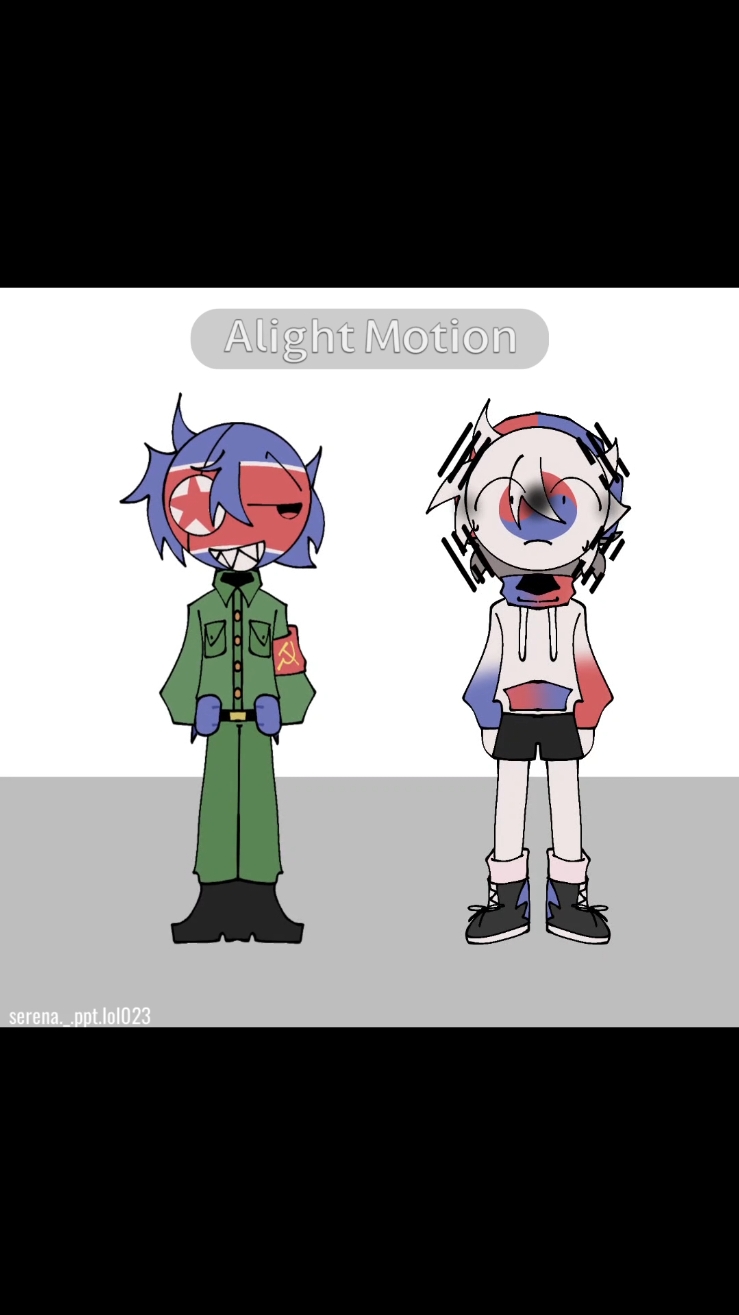 Bounce it meme||FT. country humans korea sibling cr. @_.ryu_emojicat_right._  Hashtag:#foryou #Serena✔️ #fypシ゚viral #fypnow #hottrend #countryhumans #northkorea #southkorea