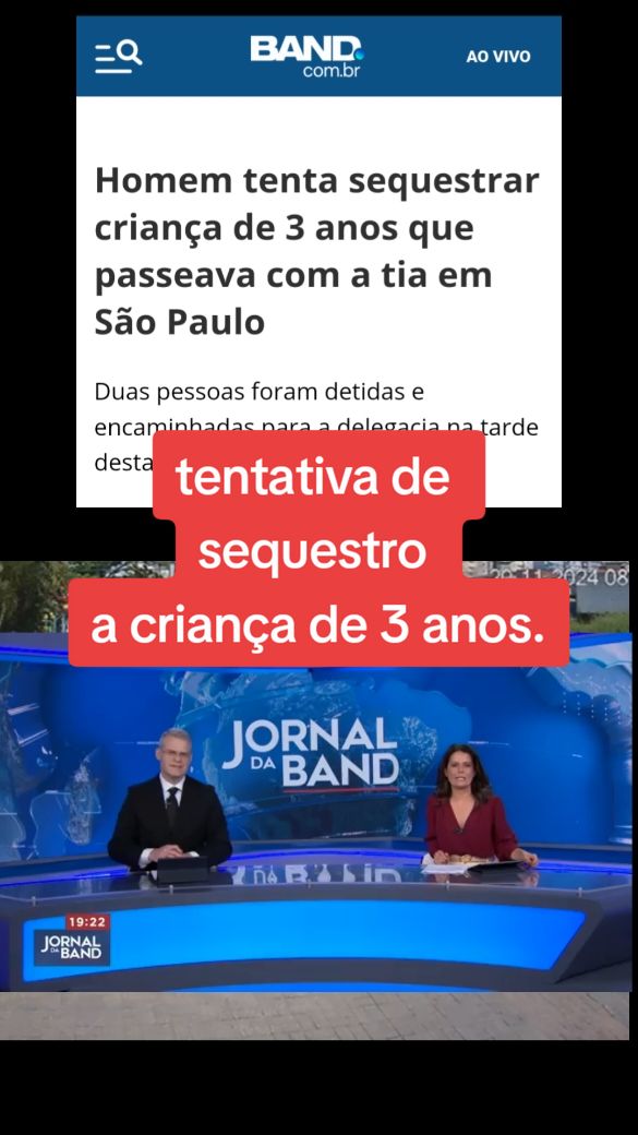 Uma tentativa de sequestro no bairro do Limão, na zona norte de São Paulo, está gerando preocupação na região. Uma mulher estava passeando com uma criança de 3 anos quando um homem a abordou e tentou pegar o menino. A mulher reagiu rapidamente ao proteger a criança e foi agredida pelo suspeito. Outro homem interveio e conseguiu ajudar a recuperar o menino. A polícia investiga o caso. #sp #baba #tia #criança #seguestro #investing #preso 