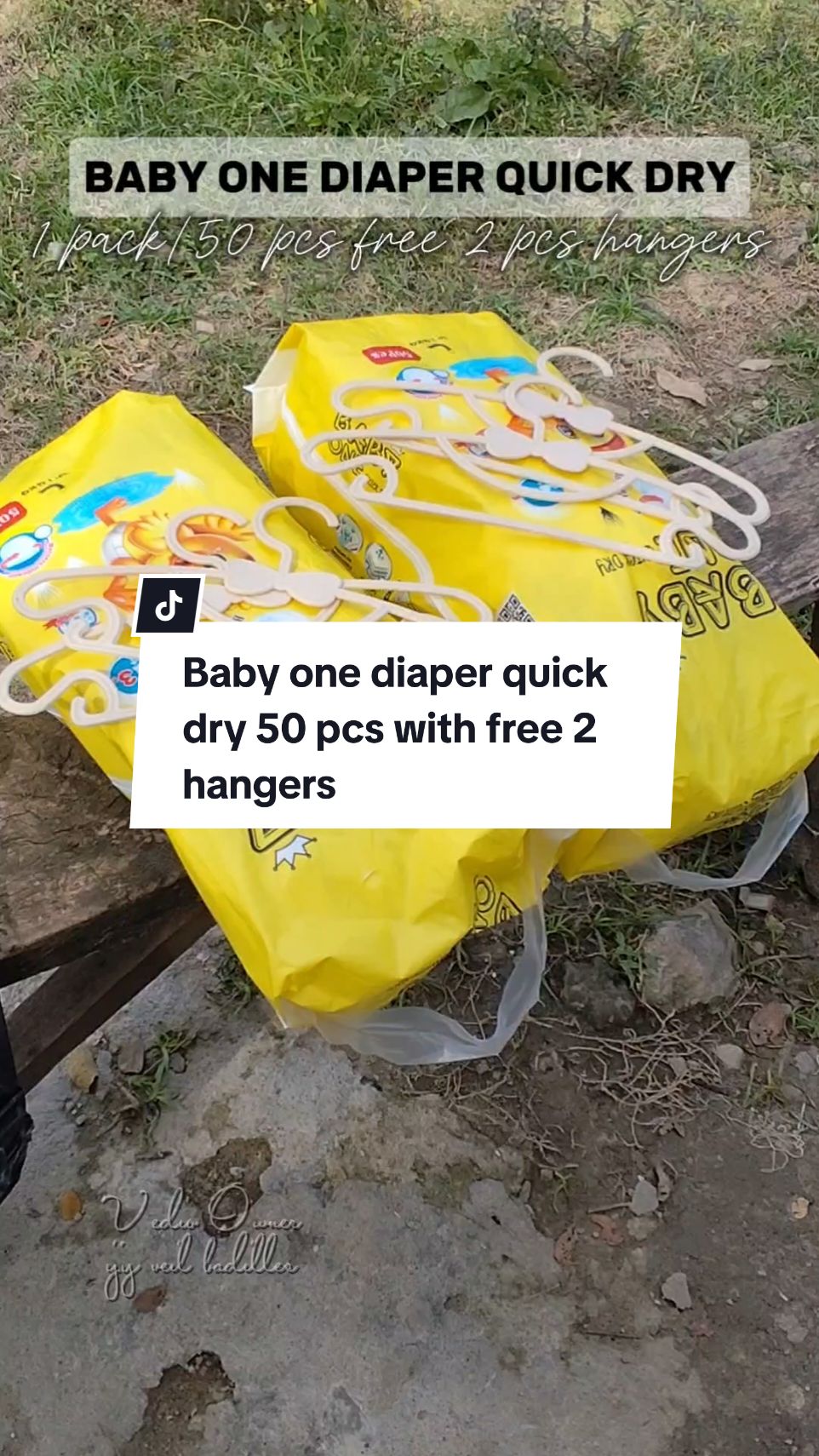 Baby one diaper 50 pcs with free 2 hangers na #diaper #babyonediaper #diapers #babydiaper #babyonediapers50pcs