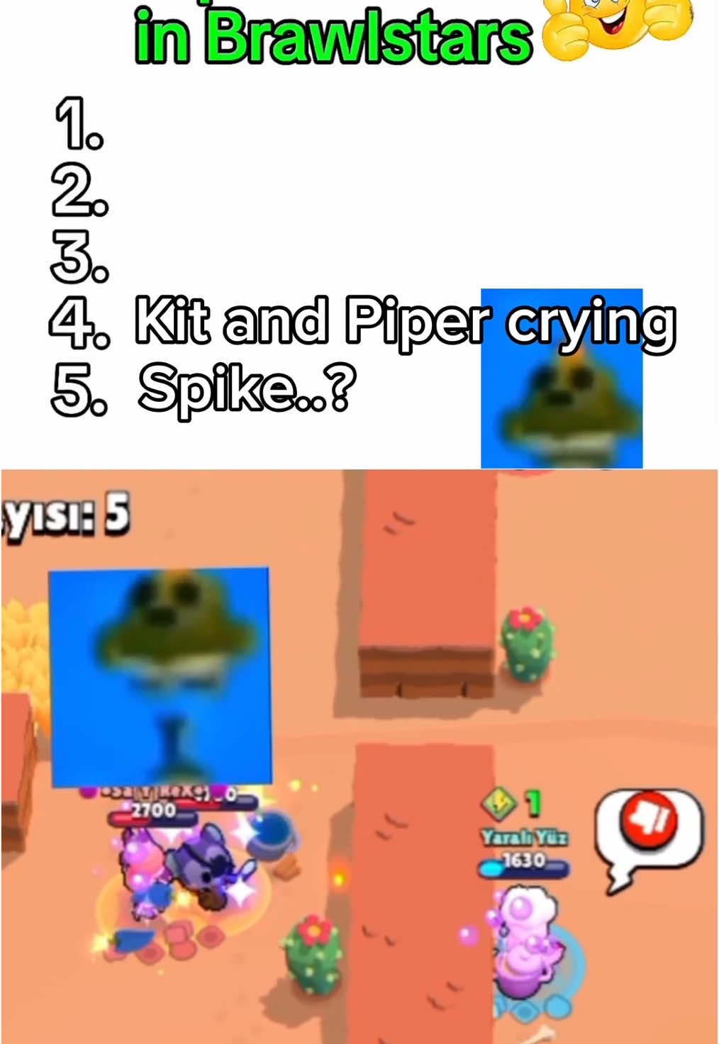 Top 5 Brawlstars Memes 😂 #brawlstars #brawlstarsmemes #viral #fyp #fypppppppppppppp 