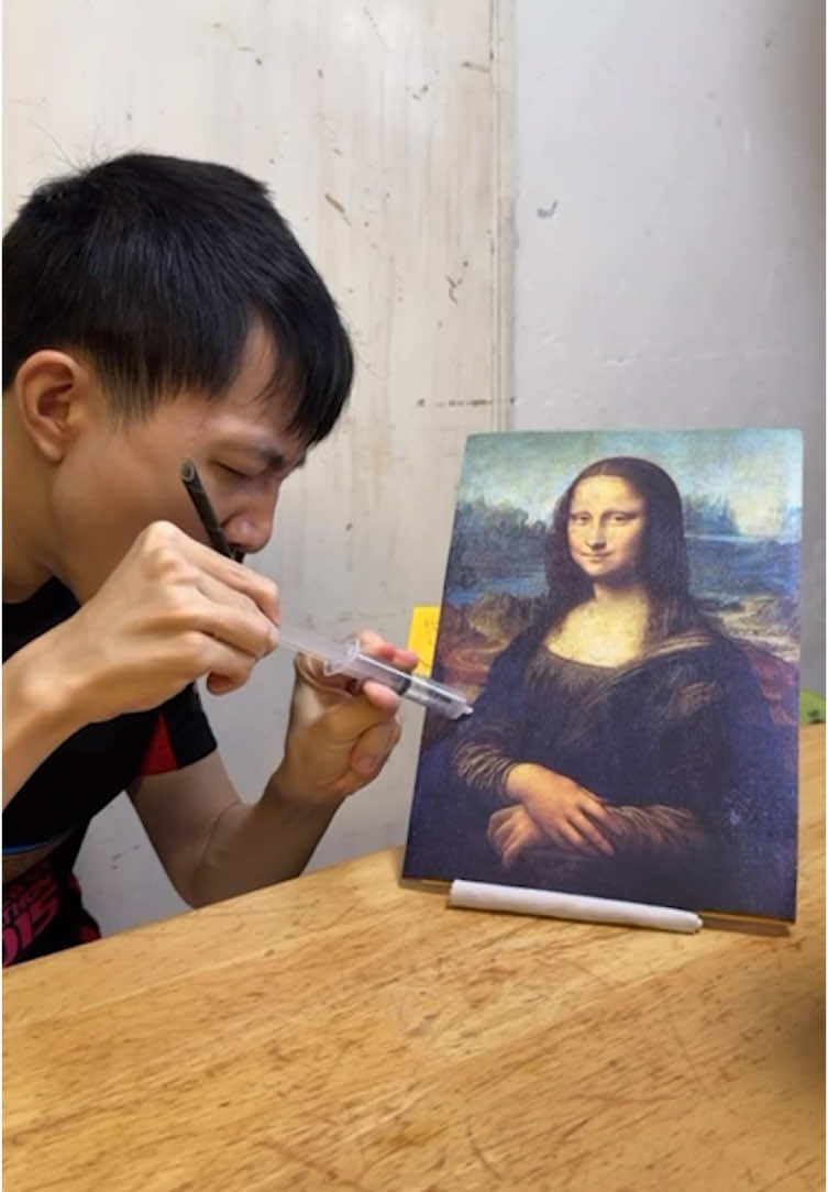 What do you think of my painting #luziwei #fyp #meme #memes #funny #comedy 