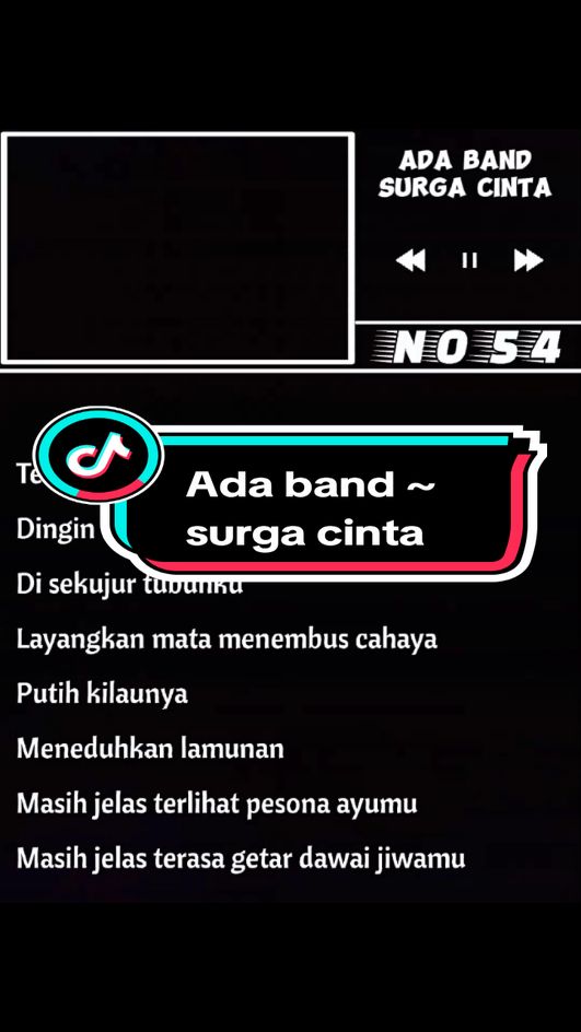 Ada band ~ surga cinta  #adaband #longervideos #liriklagu #lirikvideo #pop #musik 