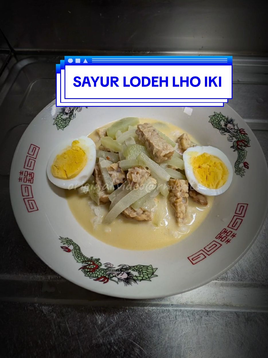 sayur lodeh lho Iki Lawoh e #ayomadang #masakngawur #resepmasak #rmkrita 