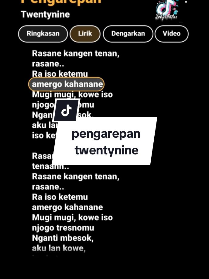 rasane kngen tenan..  . @chiaa  #liriklagu #lirikgoogle #nyanyibareng #pengarepan #trendingsong #foryoupage #xyzabc #fyp #dhysthetics 